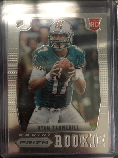 3 Card Lot of Ryan Tannehill Dolphins Rookie Football Cards