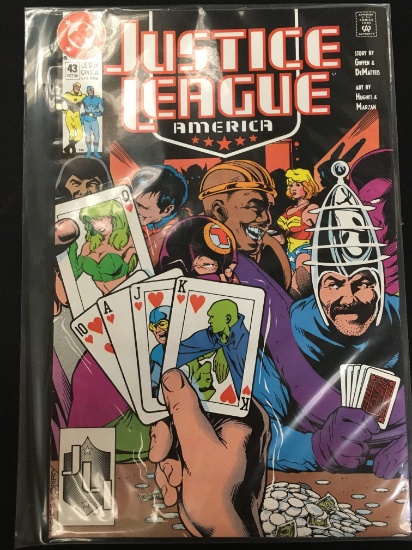 Justice League America #43-DC Comic Book