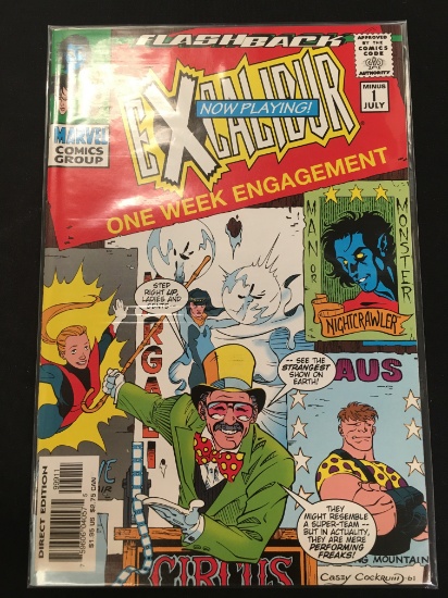 Excalibur One Week Engagement #1-Marvel Comic Book