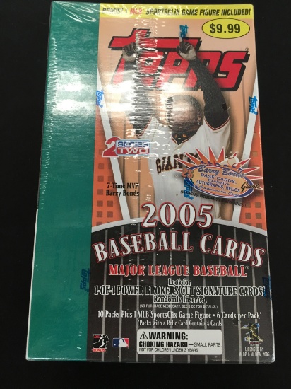 Sealed 2005 Topps Series 2 Baseball Retail Box of Packs