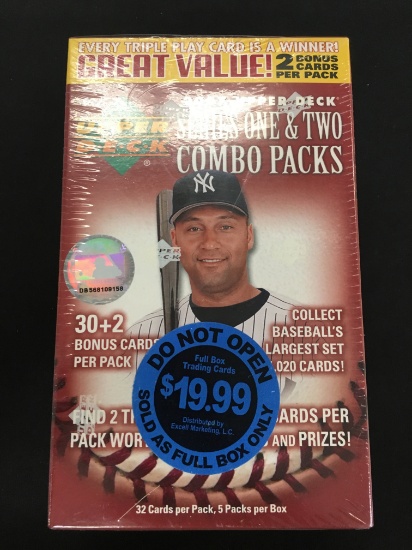 Sealed 2007 Upper Deck Baseball Retail Box of Packs