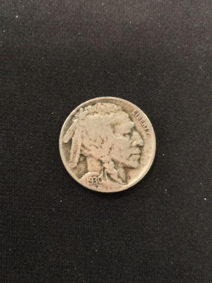 1930-United States Indian Head Buffalo Nickel