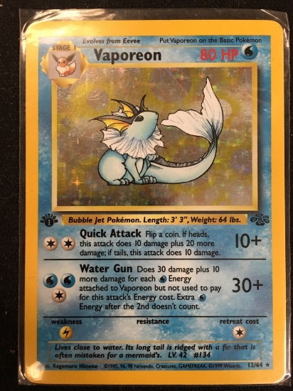 7/29 Pokemon Holofoil & Rare Card Auction