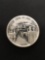 The Danbury Mint Sterling Silver .925 Bullion Round Coin - 33.8 grams - 1851 Vigilantes Rule SF