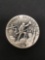 The Danbury Mint Sterling Silver .925 Bullion Round Coin - 38.6 grams - 1794 Whiskey Rebellion