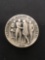 The Danbury Mint Sterling Silver .925 Bullion Round Coin - 38.2 grams - 1783 Washingtons Farewell