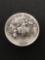 The Danbury Mint Sterling Silver .925 Bullion Round Coin - 34.7 grams - 1840 Log Cabin Hard Cider