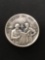 The Danbury Mint Sterling Silver .925 Bullion Round Coin - 34.9 grams - 1841 New York Tribune