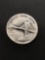 The Danbury Mint Sterling Silver .925 Bullion Round Coin - 34.0 grams - 1883 Brooklyn Bridge