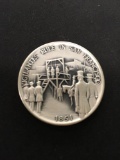 The Danbury Mint Sterling Silver .925 Bullion Round Coin - 33.8 grams - 1851 Vigilantes Rule SF