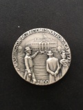 The Danbury Mint Sterling Silver .925 Bullion Round Coin - 38.7 grams - 1800 Washington D.C.