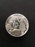 The Danbury Mint Sterling Silver .925 Bullion Round Coin - 34.5 grams - 1925 Scopes Monkey Trial