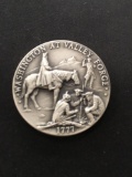 The Danbury Mint Sterling Silver .925 Bullion Round Coin - 35.7 grams - 1777 Valley Forge