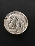 The Danbury Mint Sterling Silver .925 Bullion Round Coin - 34.6 grams - 1910 Boy Scouts