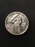 The Danbury Mint Sterling Silver .925 Bullion Round Coin - 34.7 grams - 1948 Truman Defeats Dewey