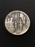 The Danbury Mint Sterling Silver .925 Bullion Round Coin - 35.2 grams - 1867 Alaska Bought