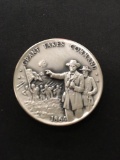 The Danbury Mint Sterling Silver .925 Bullion Round Coin - 35.4 grams - 1864 Grant Takes Command