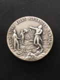 The Danbury Mint Sterling Silver .925 Bullion Round Coin - 36.6 grams - 1804 Aaron Burr