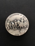 The Danbury Mint Sterling Silver .925 Bullion Round Coin - 35.5 grams - 1815 Jackson Victorous