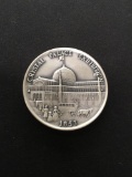 The Danbury Mint Sterling Silver .925 Bullion Round Coin - 34.1 grams - 1853 Crystal Palace