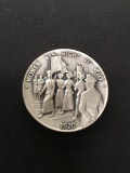 The Danbury Mint Sterling Silver .925 Bullion Round Coin - 34.4 grams - 1920 Women Vote