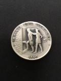 The Danbury Mint Sterling Silver .925 Bullion Round Coin - 34.5 grams - 1849 Civil Disobediance