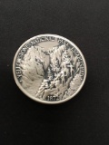 The Danbury Mint Sterling Silver .925 Bullion Round Coin - 34.9 grams - 1872 Yellowstone
