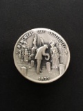 The Danbury Mint Sterling Silver .925 Bullion Round Coin - 33.9 grams - 1873 Memorial Day