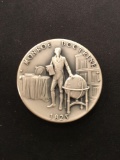 The Danbury Mint Sterling Silver .925 Bullion Round Coin - 35.6 grams - 1823 Monroe Doctrine