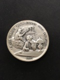 The Danbury Mint Sterling Silver .925 Bullion Round Coin - 35.5 grams - 1885 Huckleberry Finn