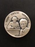 The Danbury Mint Sterling Silver .925 Bullion Round Coin - 35.4 grams - 1857 Dred Scott