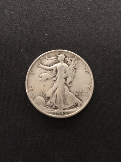 1945-S United States Walking Liberty Half Dollar - 90% Silver Coin