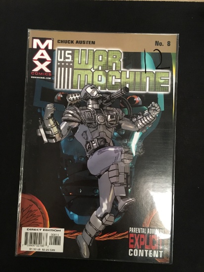 US War Machine #8-Max Comic Book
