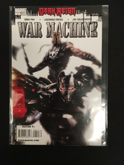 War Machien Dark Reign #4-Marvel Comic Book