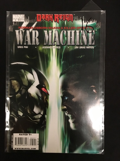 War Machien Dark Reign #5-Marvel Comic Book