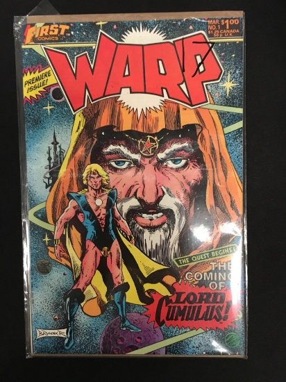 Warp #1-First Comic Book