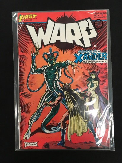 Warp #4-First Comic Book