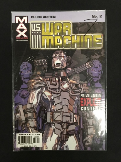US War Machine #2-Max Comic Book