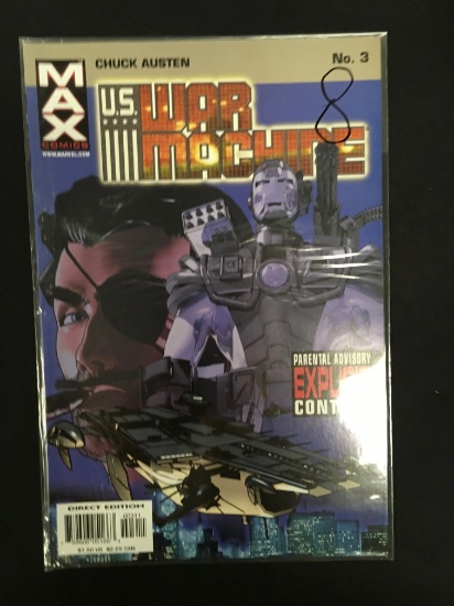 US War Machine #3-Max Comic Book