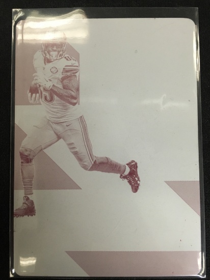 2016 Panini Unparalleled Eric Ebron Lions Magenta Printing Plate 1/1