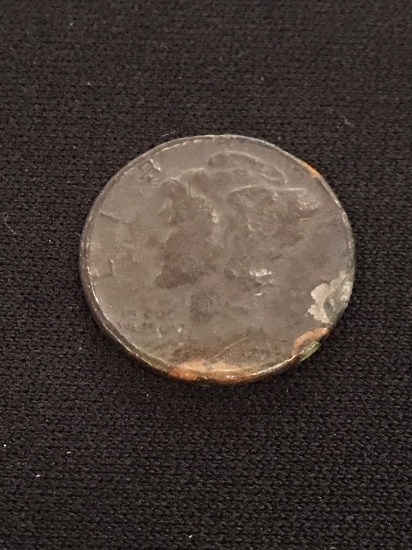 1945 United States Mercury Dime - 90% Silver Coin