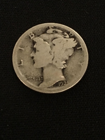 1925-S United States Mercury Dime - 90% Silver Coin