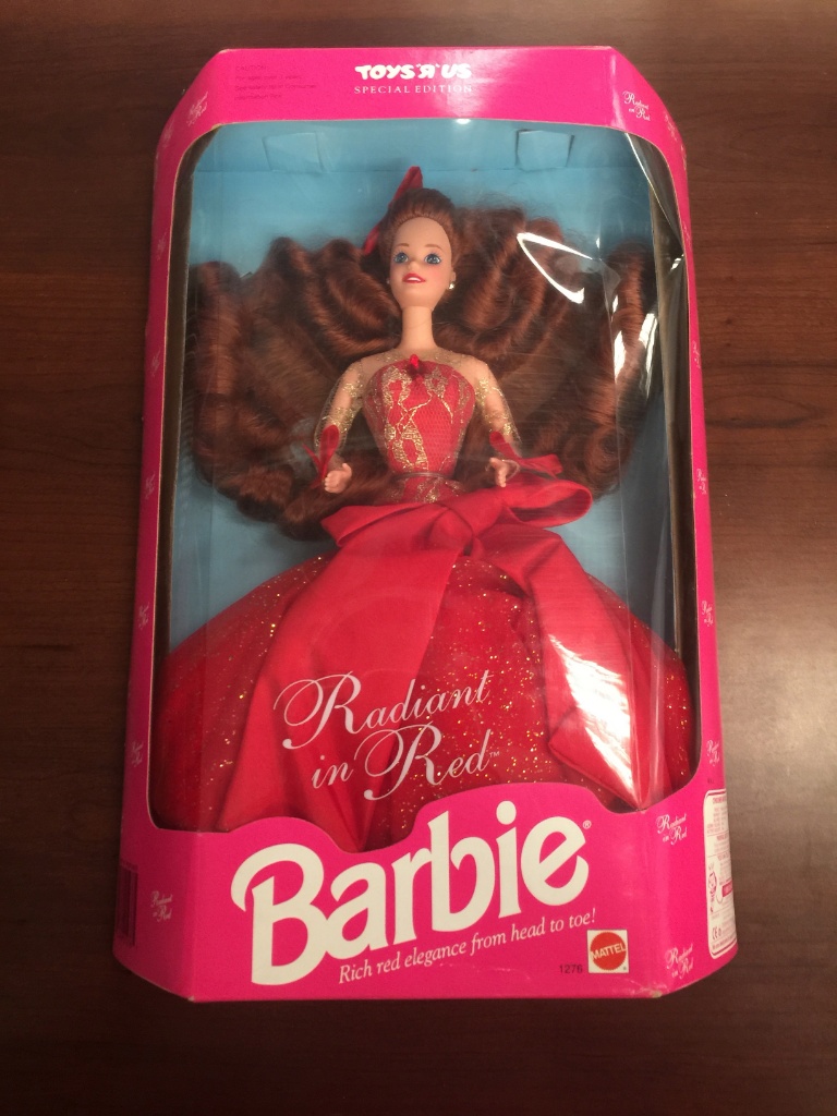 mattel barbie box