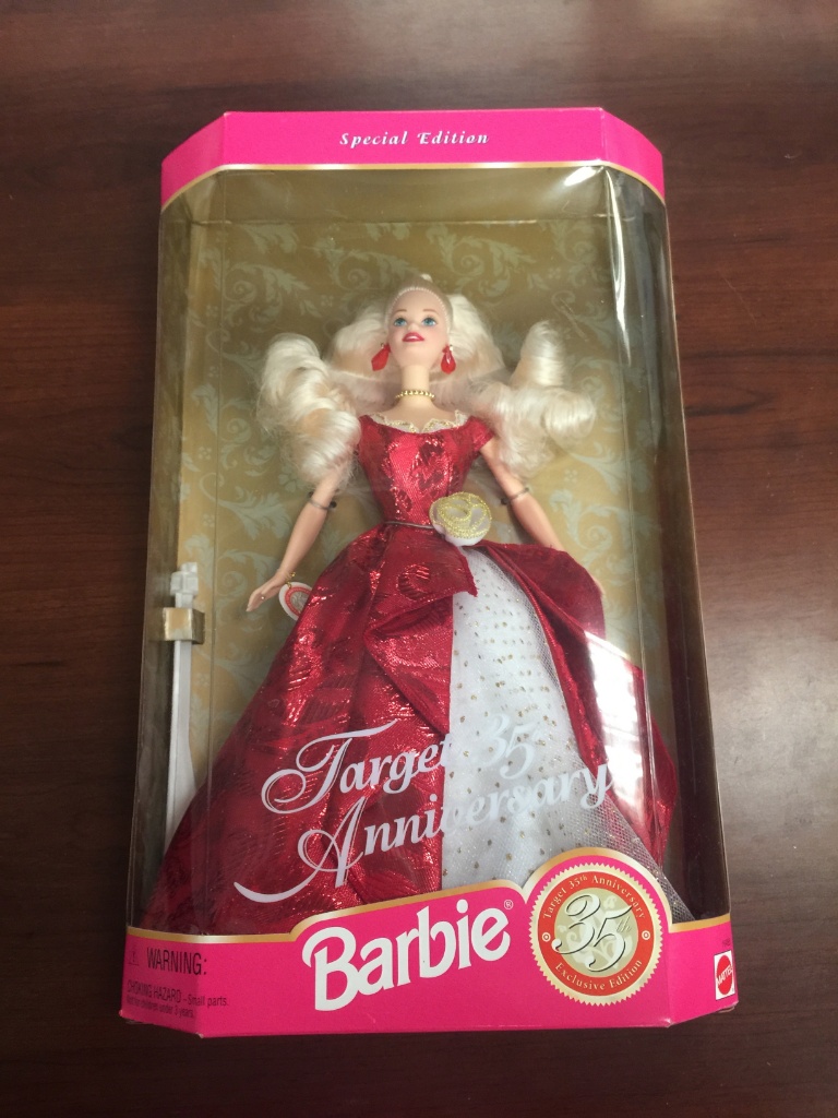 target 35th anniversary barbie