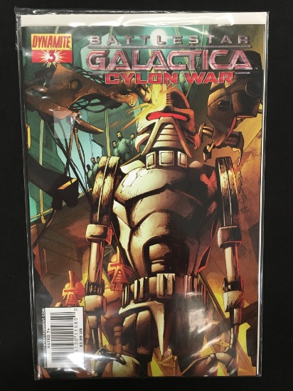 Battlestar Galactica Cylon War #3-Dynamite Comic Book