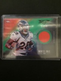 2014 Topps Fire Montee Ball Broncos Rookie Jersey Card /75