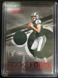 2016 Absolute Football Christian Hackenberg Jets Rookie Jersey Card
