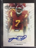 2013 Leaf Draft T.J. McDonald USC Rookie Autograph Football Card