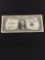 1935-A United States Washington $1 Silver Certificate Currency Bill Note