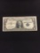 1957-A United States Washington $1 Silver Certificate Star Note Currency Bill Note